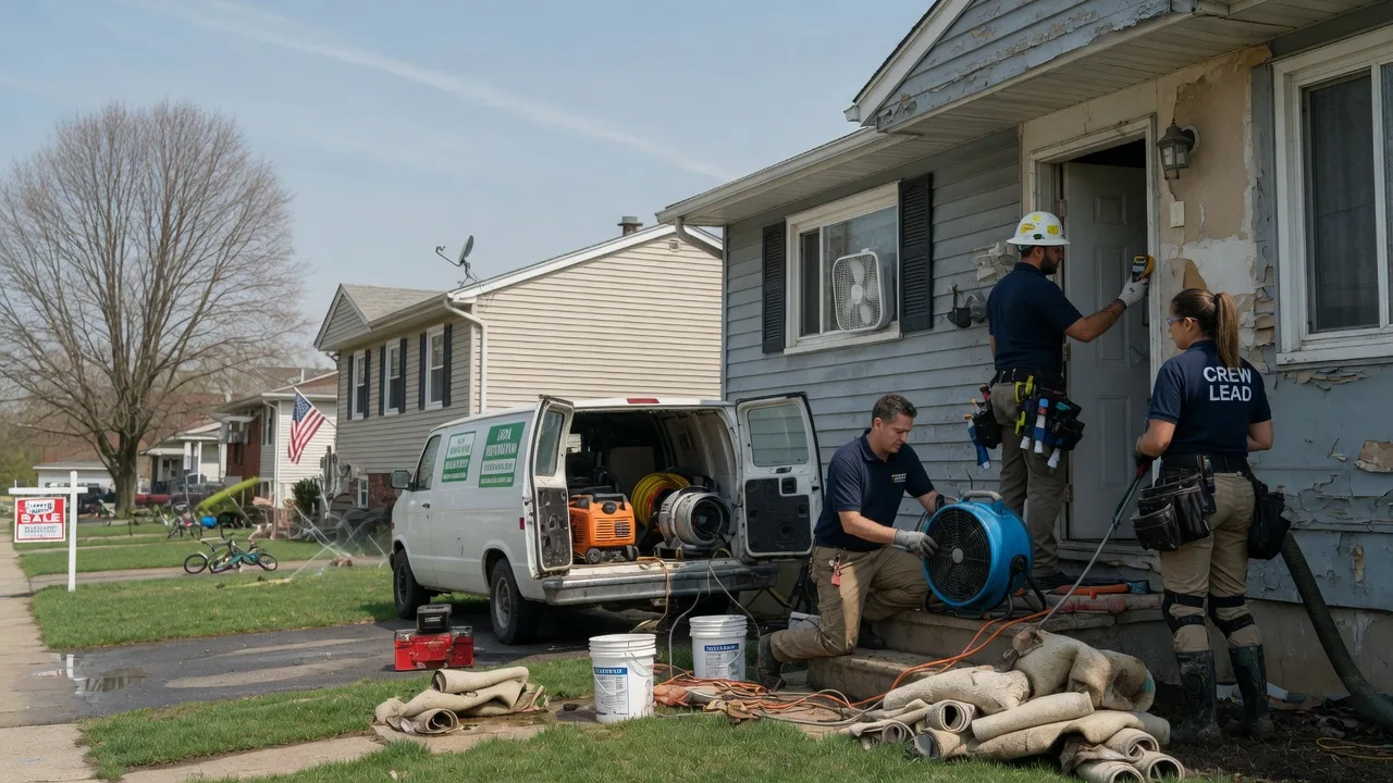 Flood Cleanup in Adel, IA near me