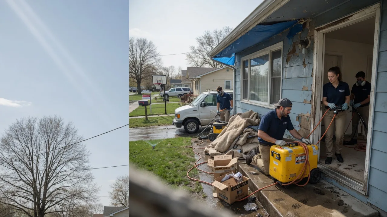 Basement Flood Cleanup in Adel, IA near me